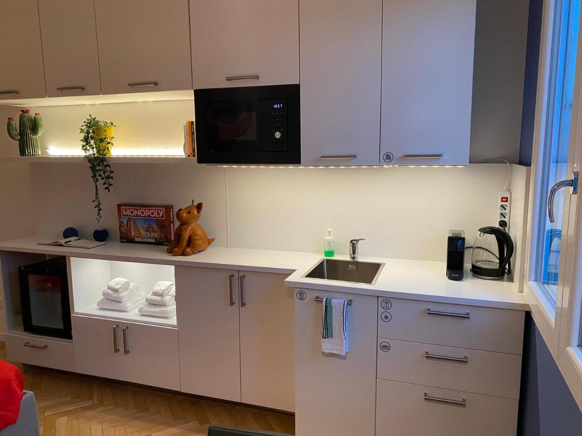 Tra Le Torri B&B - Ampia Stanza Privata In Appartamento Con Bagno Privato Accessibile Da Corridoio Bologna Kültér fotó